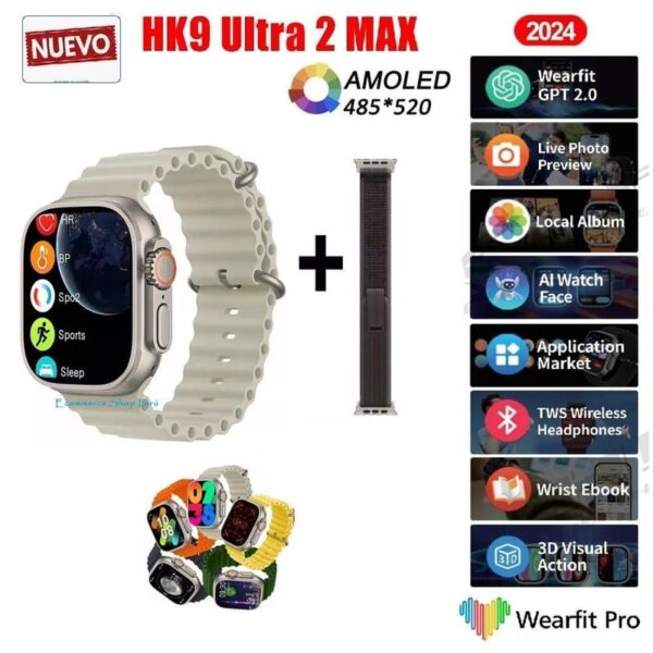 hk9 ultra 2 max - Imagen 4