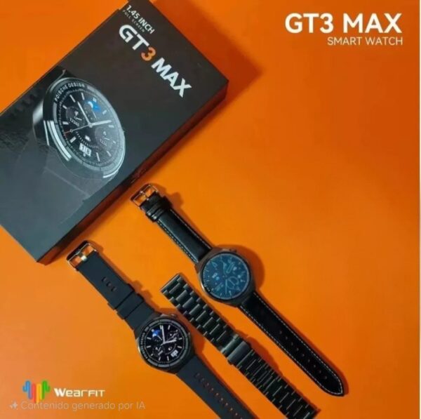 Smartwatch Gt3 max elegante premium - Imagen 5