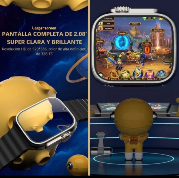 Smartwatch Ultra S9 con Sim - Imagen 4