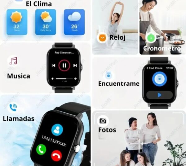 Smartwatch Y13 - Imagen 8